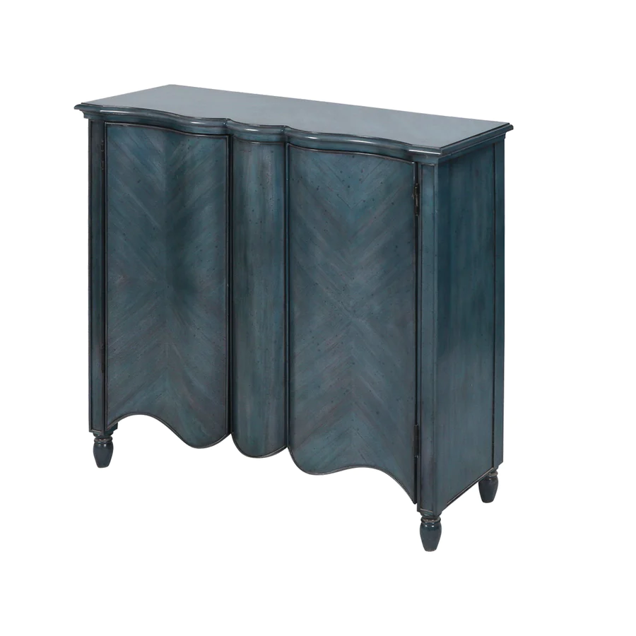 blue bar cabinet