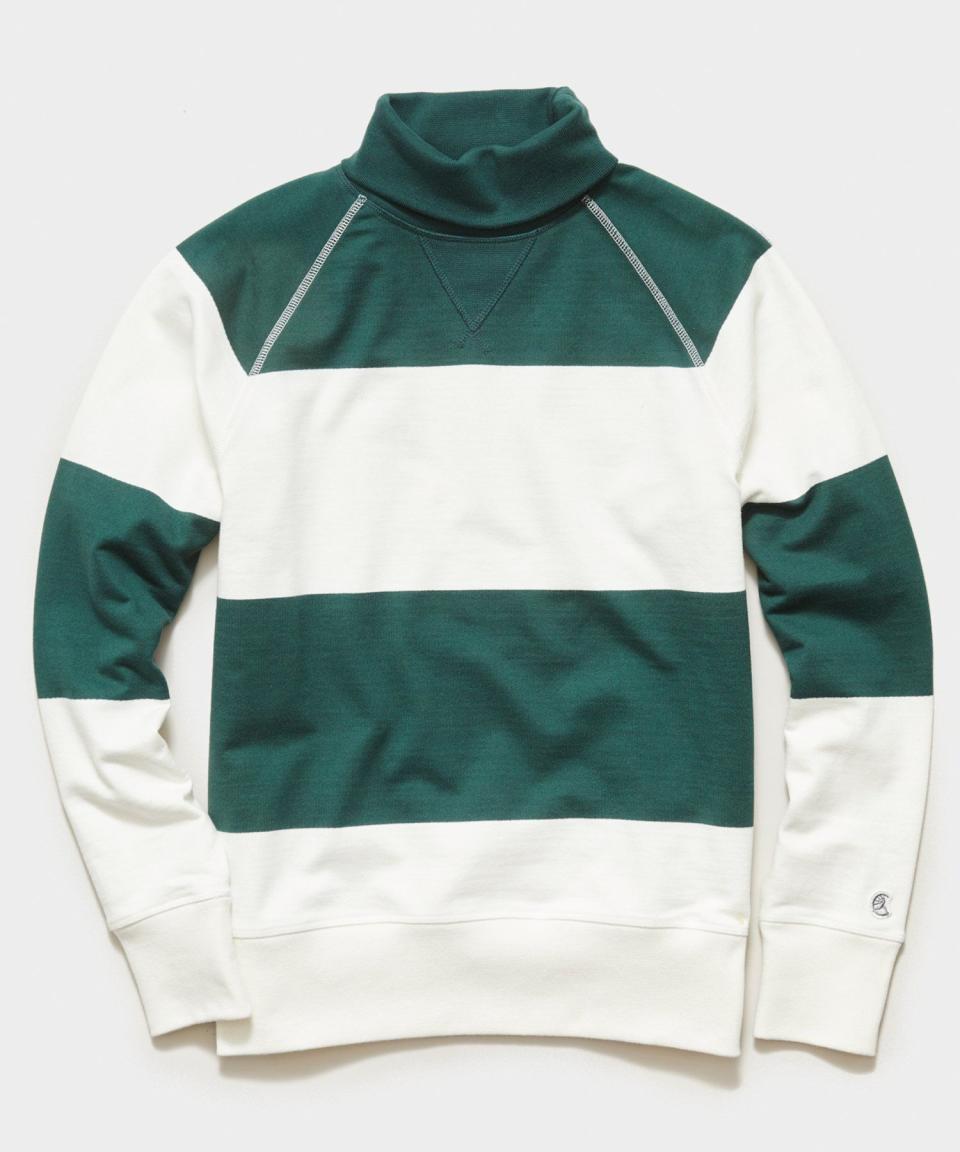 Todd Snyder + Champion Bold Stripe Turtleneck