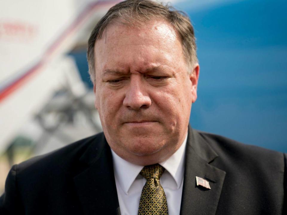 US Secretary of State Mike Pompeo (ANDREW HARNIK/AFP/Getty Images)