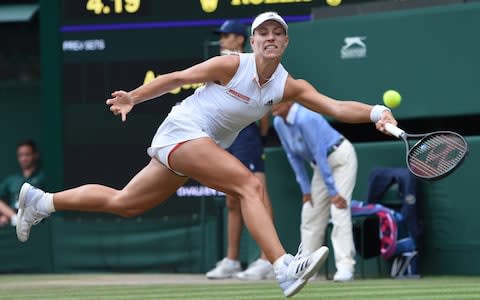 Eddie Mulholland Wimbledon 2018 . Ladies Final Angelique Kerber 'V' Serena Williams - Credit: Eddie Mulholland For The Telegraph