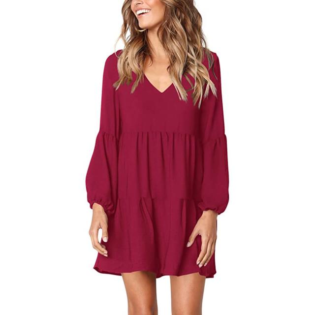 There Are So Many Ways to Style This Flowy Swing Dress — and It's Only $28  on