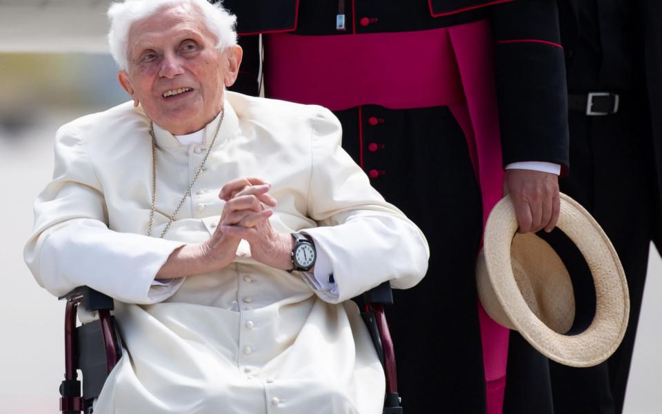 There is speculation that Pope Francis may resign once his predecessor, Benedict XVI, dies - AFP
