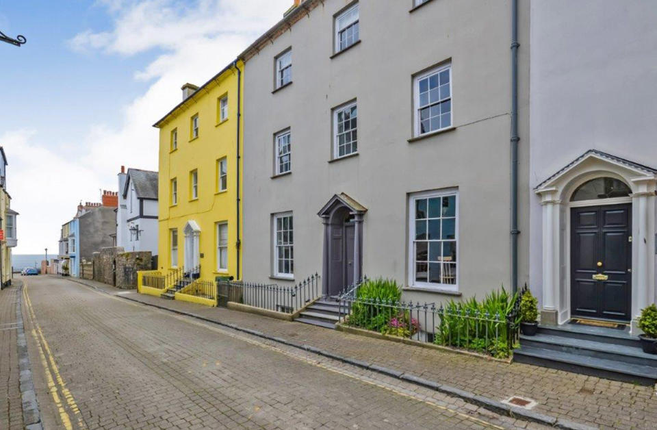 A grade two listed town house in Tenby, Pembrokeshire.