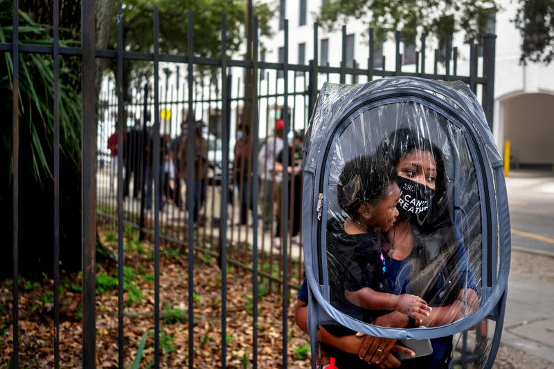 FILE PHOTO: Early voting begins in Louisiana