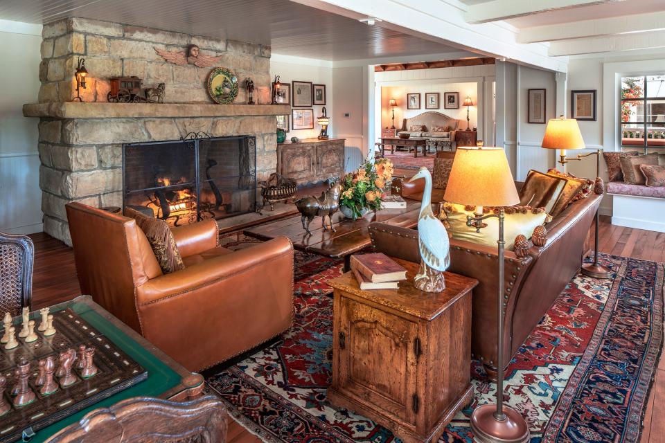 Inside one of the ranch's 41 cottages.