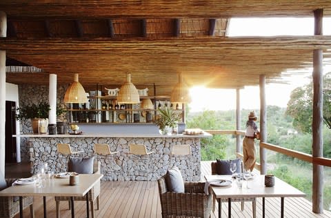 Londolozi's bar, where conservation got personal - Credit: Londolozi