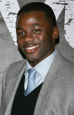 Derek Luke at the New York premiere of Touchstone Pictures' Deja Vu