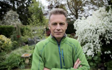 Chris Packham presents the new programme The British Garden: Life And Death On Your Lawn, 11th July at 9pm on BBC Four - Credit: BBC Four