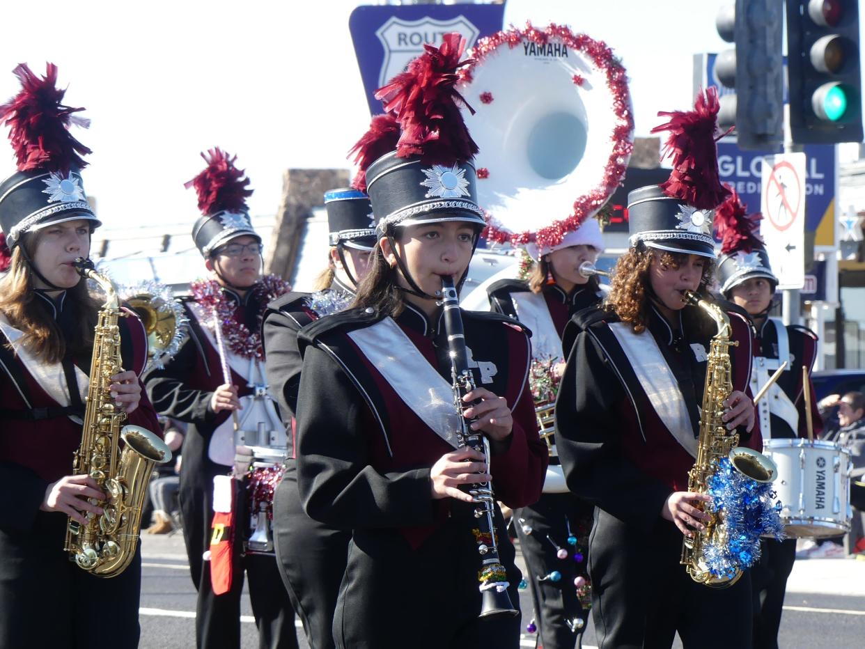Thousands braved the cold to view the Victorville Kiwanis Club’s 76th Annual Children’s Christmas Parade on Saturday, Dec. 2, 2023.