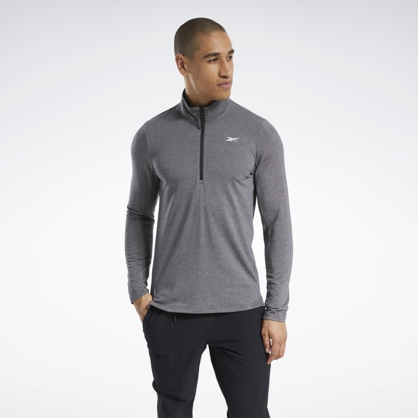 Reeboj Activchill+Cotton Quarter-Zip Top