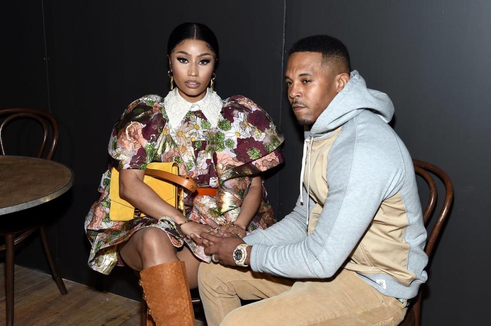 Nicki Minaj’s husband Kenneth Petty has been sentenced to one-year of house arrest for failing to register as a sex offender when the couple moved to California in 2019 (Getty Images for Marc Jacobs)