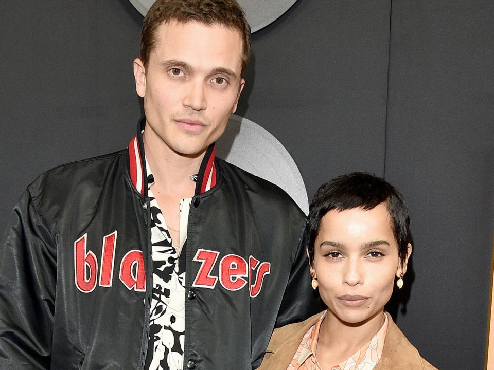 zoe kravitz karl glusman february 2020