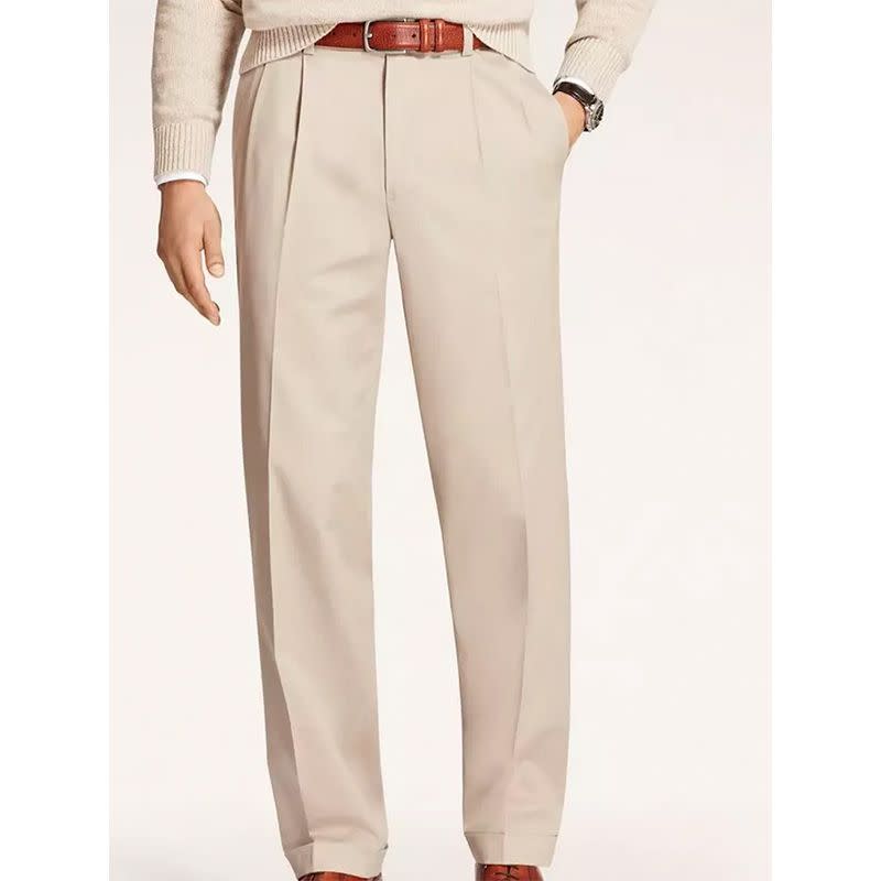 <p><a href="https://go.redirectingat.com?id=74968X1596630&url=https%3A%2F%2Fwww.brooksbrothers.com%2Felliot-fit-stretch-advantage-chino%25C2%25AE-pants%2FMR00514.html&sref=https%3A%2F%2Fwww.esquire.com%2Fstyle%2Fmens-fashion%2Fg60551769%2F20-best-khaki-pants-that-are-more-than-just-chinos%2F" rel="nofollow noopener" target="_blank" data-ylk="slk:Shop Now;elm:context_link;itc:0;sec:content-canvas" class="link ">Shop Now</a></p><p>Elliot Pants</p><p>brooksbrothers.com</p><p>$82.60</p>