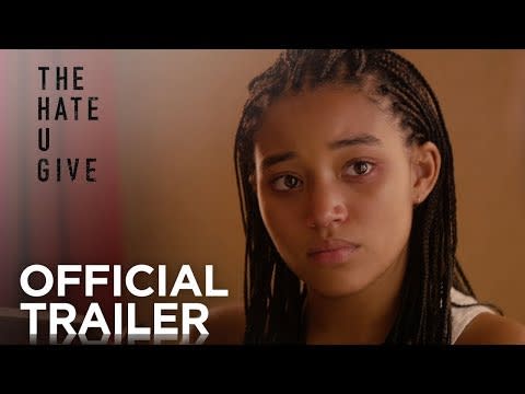 <p>Based on the popular young adult novel by Angie Thomas, The Hate U Give emphasises how issues of racism and police brutality are not simply adult problems – rather, they infect the upbringing of black children and teenagers. Sixteen-year-old Starr Carter lives in a traditionally black neighbourhood and attends a predominantly white prep school, but everything changes for her when her childhood friend is wrongfully murdered before her eyes during a routine traffic stop. Despite her efforts to keep her home persona and her school persona separate, Starr is thrust onto the national stage when she speaks out against her friend’s murder. The film then follows her journey as a nascent activist for racial justice, in all its up and downs. If you’re looking to educate the teens and pre-teens in your household about racism and police brutality, sit them down for a screening of The Hate U Give. </p><p><a class="link " href="https://www.amazon.co.uk/Hate-Give-George-Tillman-Jr/dp/B07J1786LP/ref=sr_1_1?crid=LNJR6S92PNHF&dchild=1&keywords=the+hate+u+give&qid=1591609757&s=instant-video&sprefix=hate+u%2Cinstant-video%2C153&sr=1-1&tag=hearstuk-yahoo-21&ascsubtag=%5Bartid%7C1923.g.32796773%5Bsrc%7Cyahoo-uk" rel="nofollow noopener" target="_blank" data-ylk="slk:Watch Now;elm:context_link;itc:0;sec:content-canvas">Watch Now</a></p><p><a href="https://www.youtube.com/watch?v=3MM8OkVT0hw" rel="nofollow noopener" target="_blank" data-ylk="slk:See the original post on Youtube;elm:context_link;itc:0;sec:content-canvas" class="link ">See the original post on Youtube</a></p>