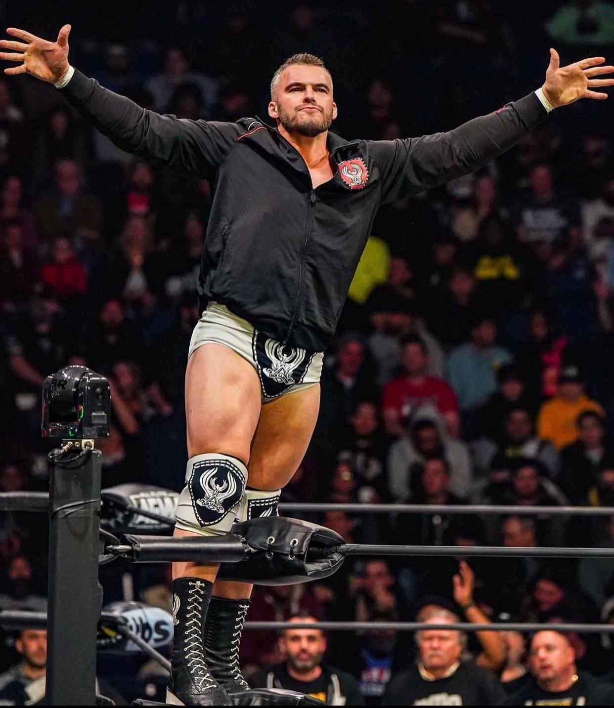 Zach Clayton returns home for matches with Ring of Honor on Friday and All Elite Wrestling on Saturday.