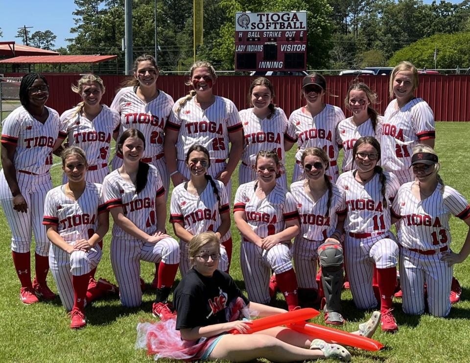 The Tioga softball finished as the 2023 LHSAA Select Division I state runners-up.