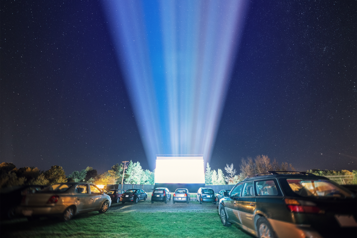 drive-in movie theatre