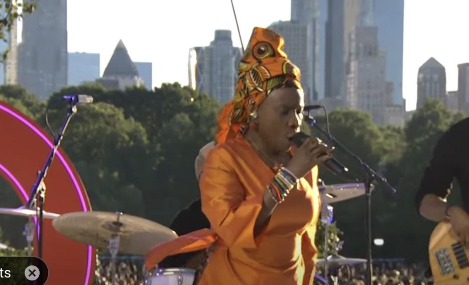 Angélique Kidjo onstage