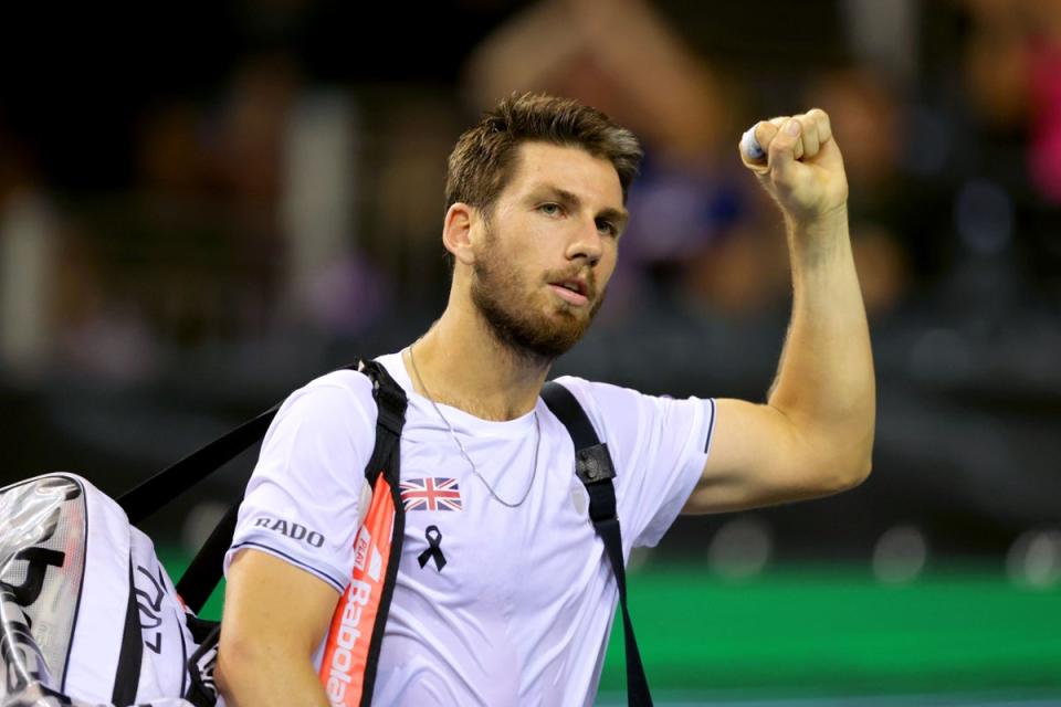 Cameron Norrie advanced to the round of 16 with a win over Pedro Cachin at the Erste Bank Open in Vienna (Steve Welsh/PA) (PA Wire)