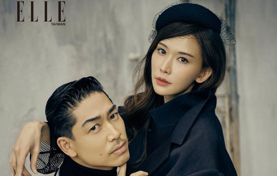 林志玲、AKIRA結婚2年。（圖／《ELLE》國際中文版雜誌提供）