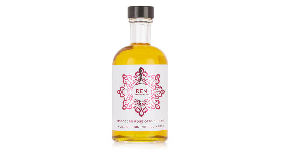 Year after year, this bath oil is a huge hit at Christmas. It's easy to see why: it's fairly expensive for a bath product but SUCH a treat. <a href="https://fave.co/31c6OPx" rel="noopener" target="_blank" data-ylk="slk:Shop now.;elm:context_link;itc:0;sec:content-canvas" class="link "><strong>Shop now.</strong></a>