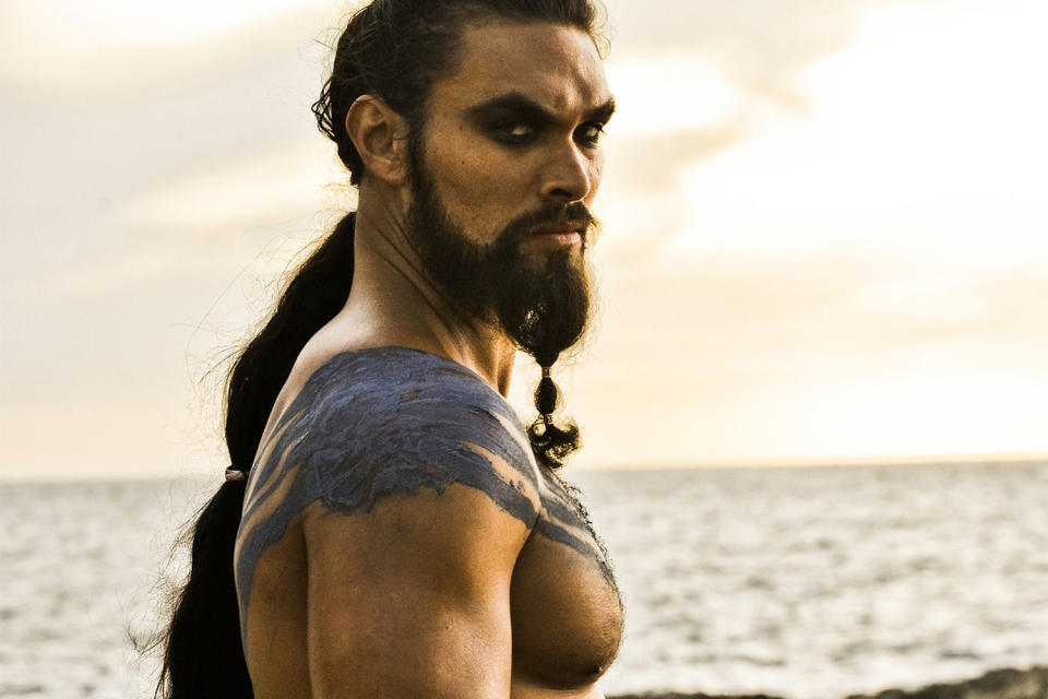 Jason Momoa als Khal Drogo in der Erfolgsserie "Game of Thrones". (Bild: ddp)