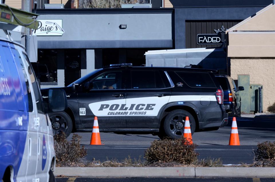 A police car colorado