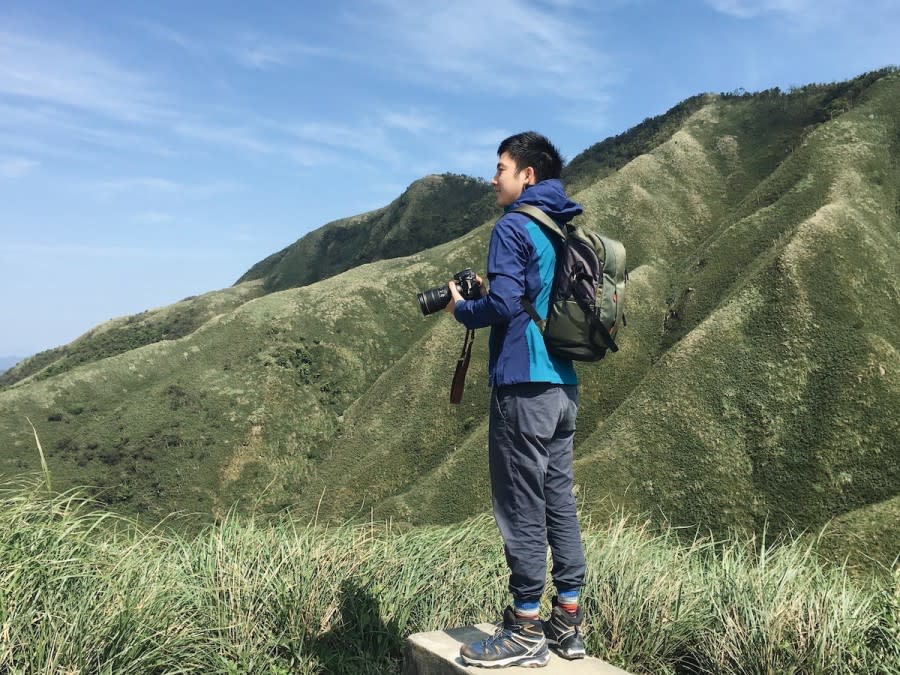 日本攝影作家小林賢伍，將宜蘭聖母登山步道比喻為「抹茶山」。 圖片來源：Shopping Design