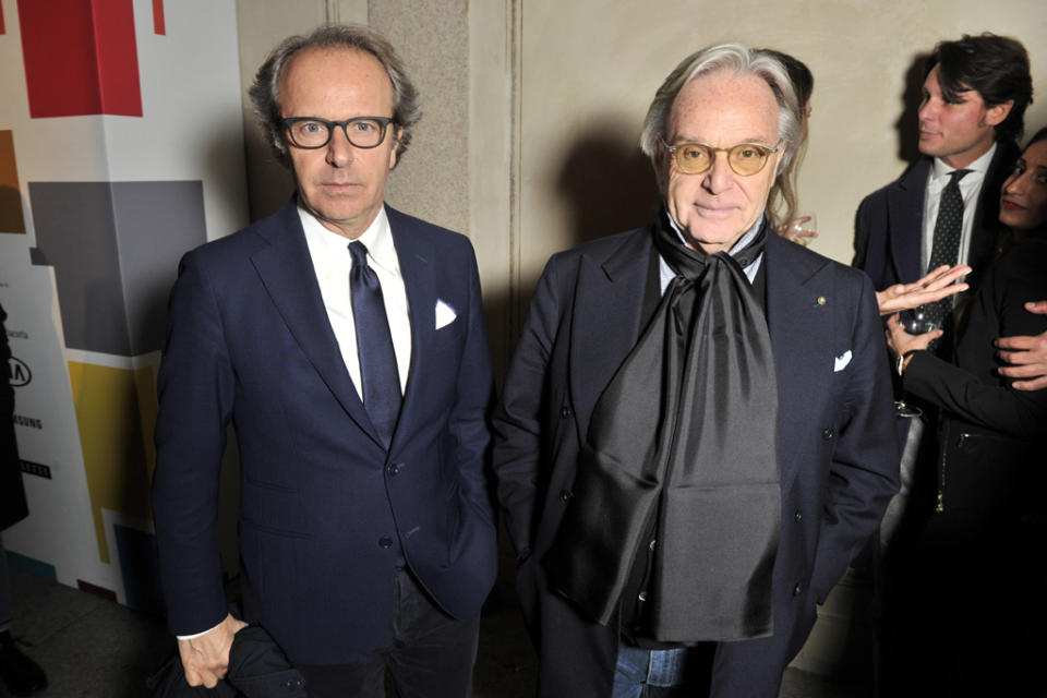 Andrea and Diego Della Valle The Next Talents  MFW AW 16