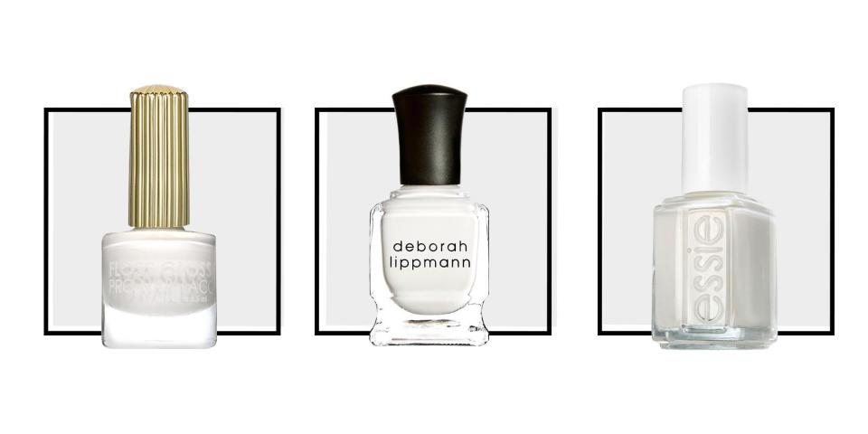 8 White Nail Polishes That ELLE Editors Are Wearing