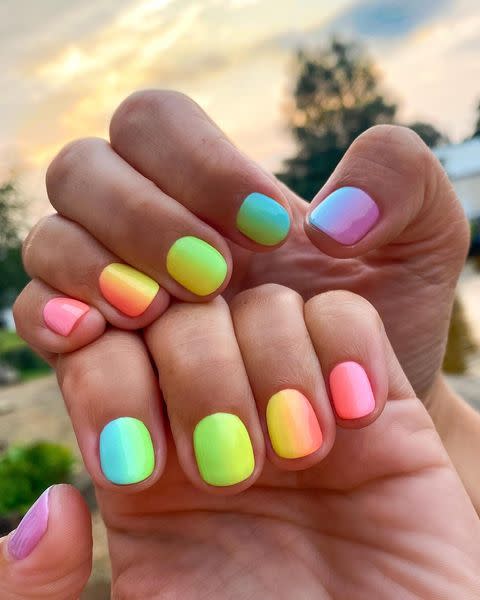 33 Neon Nail Designs To Inspire Your Next Manicure