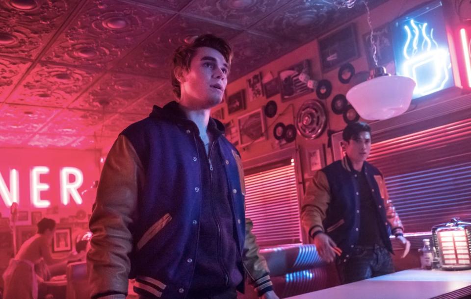 KJ Apa and Charles Melton in "Riverdale." (Photo: CW)