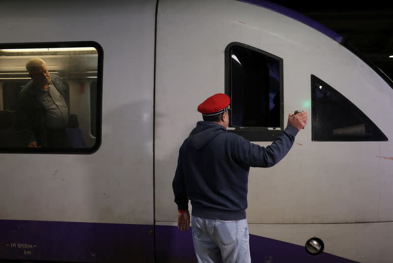 Greek trains resume curtailed routes weeks after deadly crash