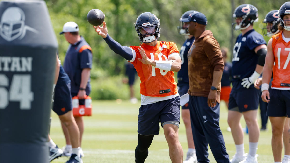 Bears minicamp observations: Caleb Williams’ up-and-down day includes key learning moment