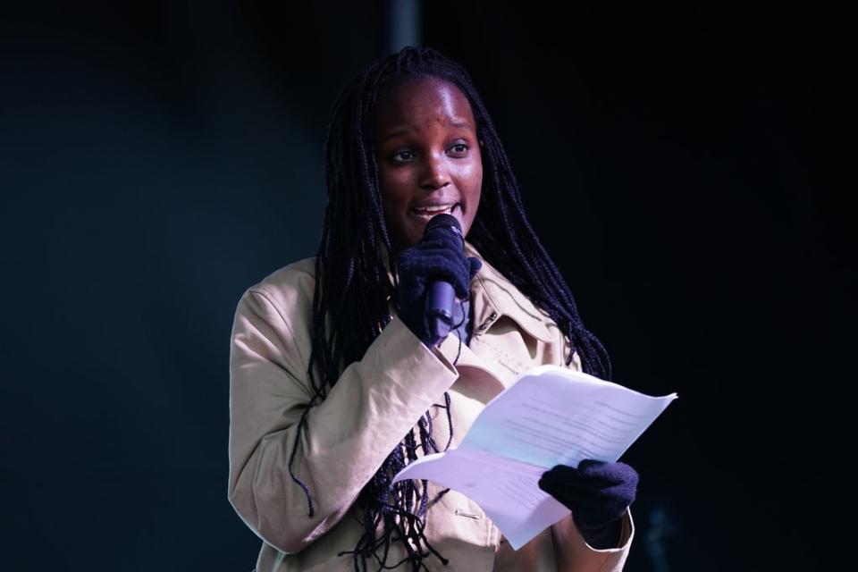 Ugandan climate justice activist Vanessa Nakate (Jane Barlow/PA) (PA Wire)