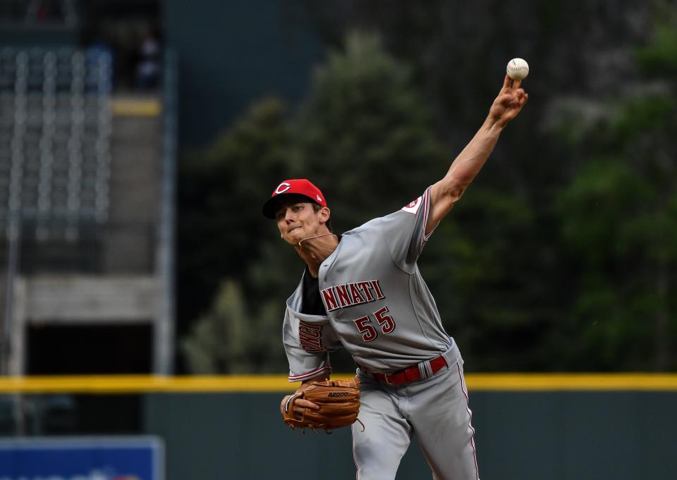 Cincinnati Reds pitcher Brandon Williamson made his major league debut Tuesday night against the Colorado Rockies.