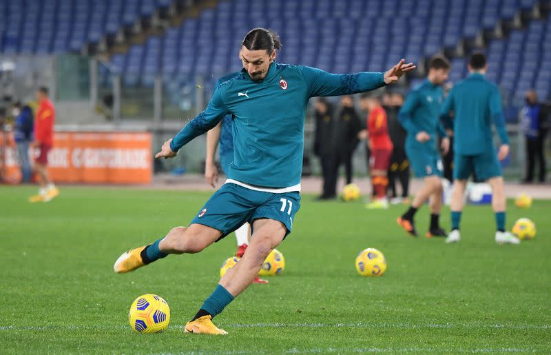 FILE PHOTO: Serie A - AS Roma v AC Milan