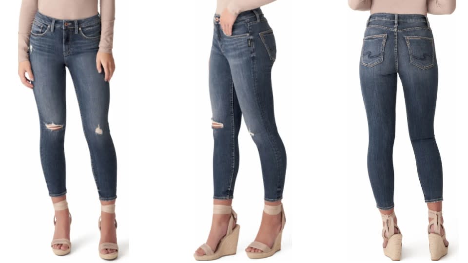 Silver Jeans Co. Avery Crop Skinny Jeans - Nordstrom, $44 (originally $74)