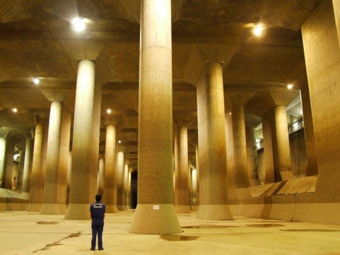 column, support, japan