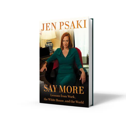 <p>Scribner</p> 'Say More' by Jen Psaki