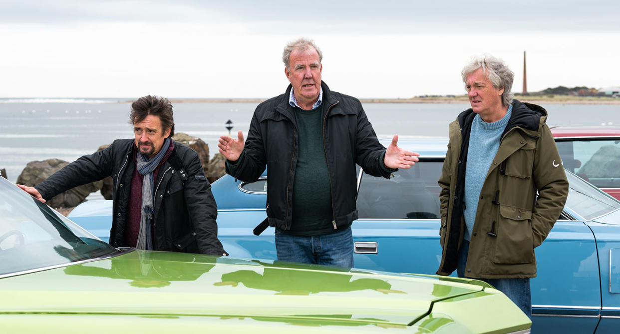 Jeremy Clarkson, James May and Richard Hammond return for The Grand Tour Presents: Lochdown (Amazon Prime Video)