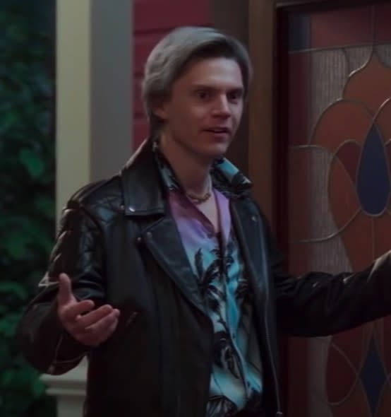 Evan Peters as Quicksilver