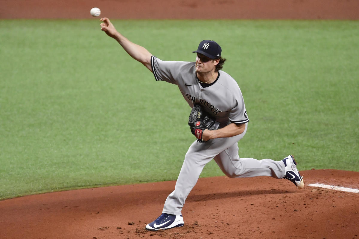 Yankees' Gerrit Cole upset over gripping ball, calls out MLB to talk