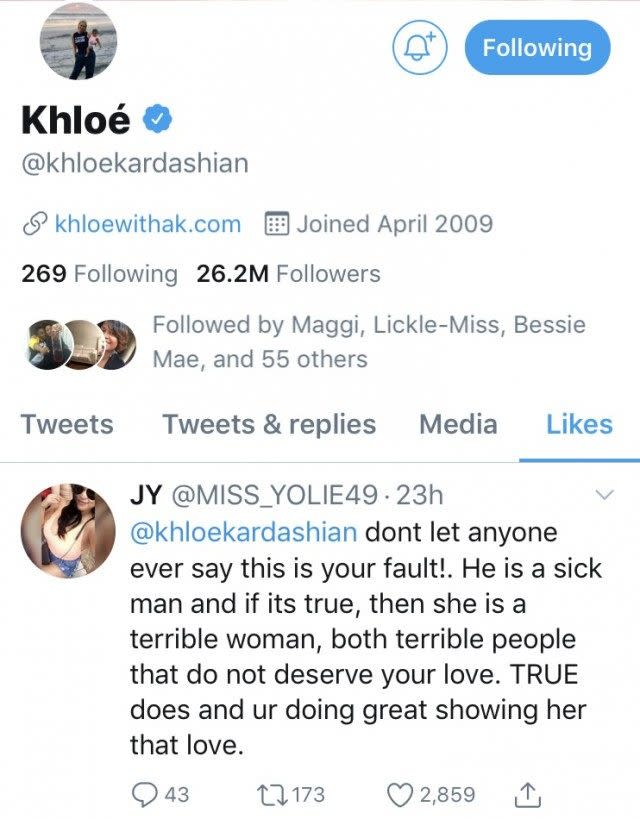 Khloe twitter