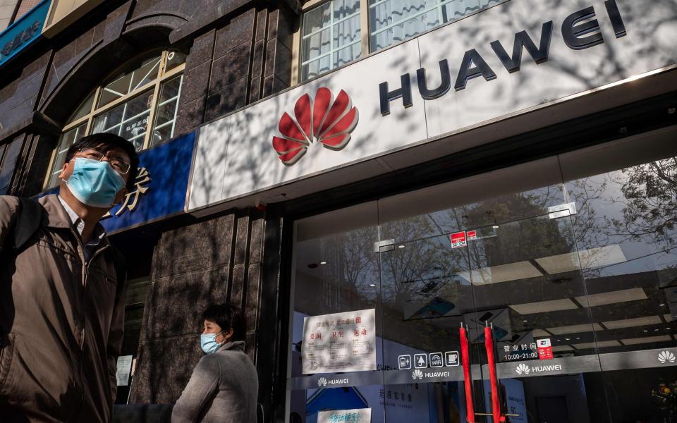 Huawei - NICOLAS ASFOURI/AFP