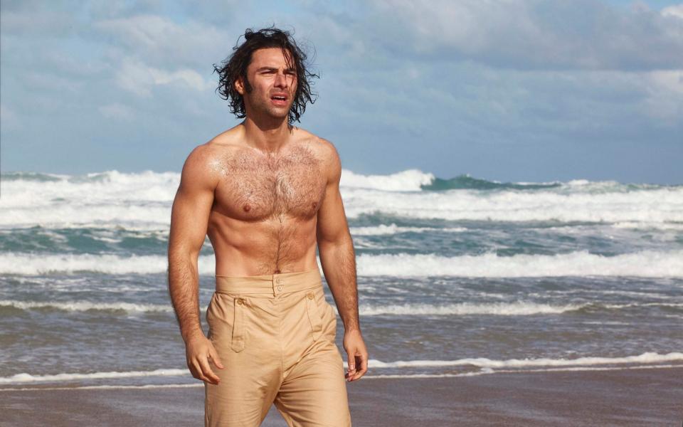 Put a shirt on! Aidan Turner's chest made regular appearances in the recent Poldark remake - BBC