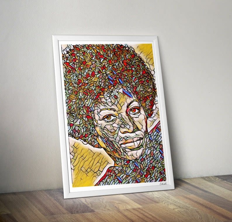 33) Toni Morrison Print