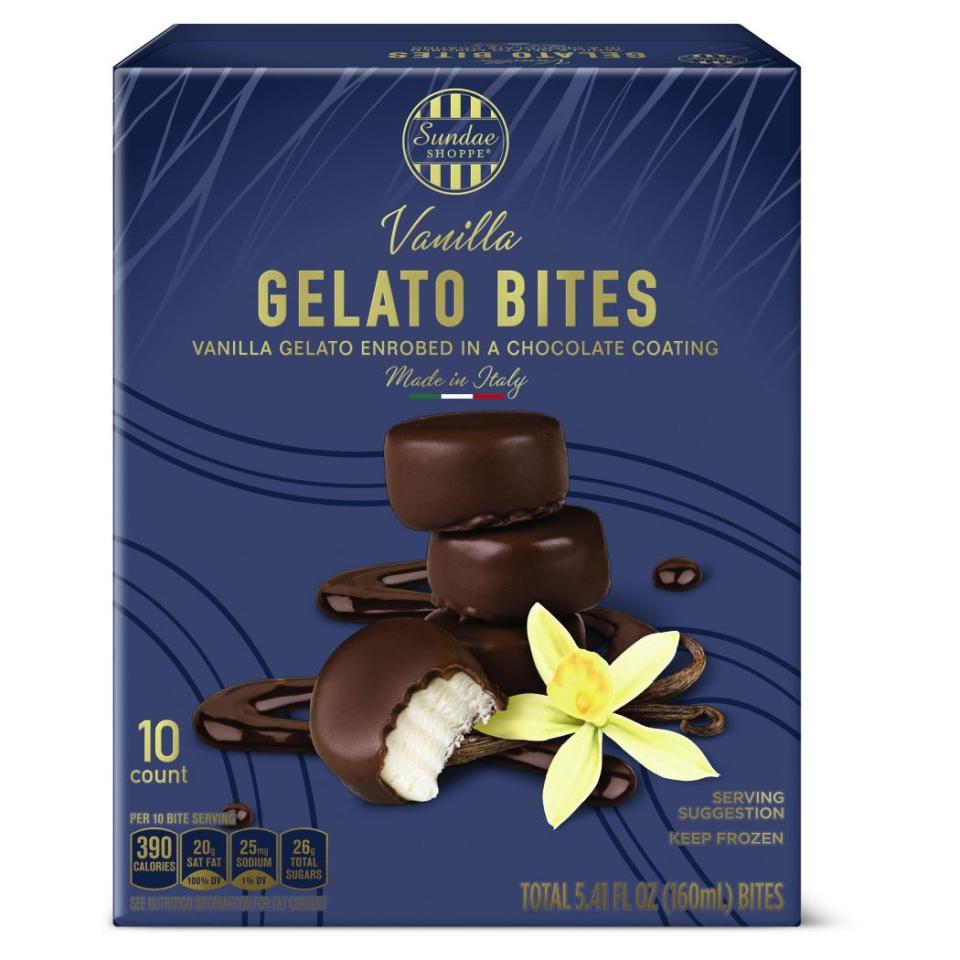 Sundae Shoppe gelato bites from Aldi