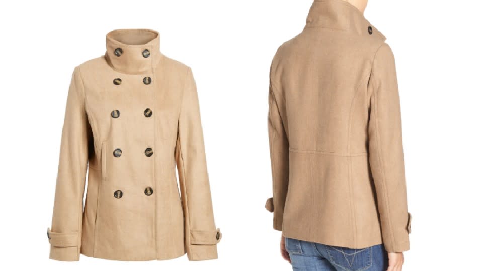 Thread & Supply Double Breasted Peacoat - Nordstrom, $40 (originally $58)