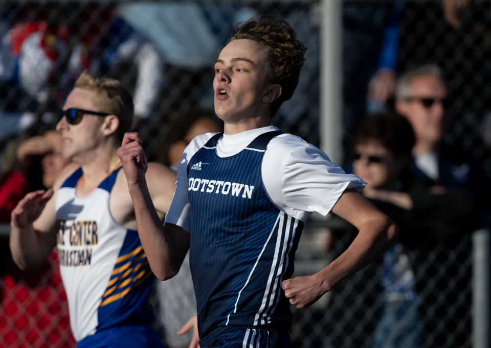 400 Dash, Brady Fillmore, Rootstown. Division III Regional Track and Field held at Norwayne High School in Creston.